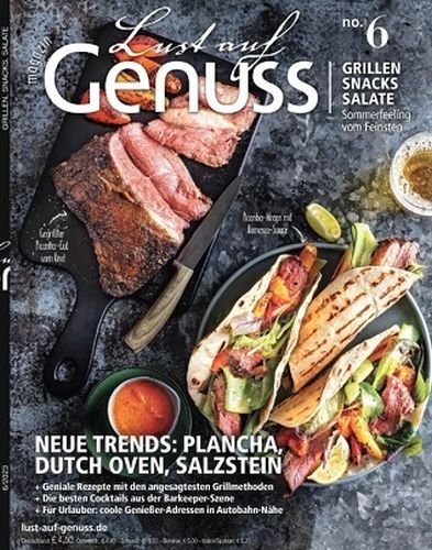 Cover: Lust auf Genuss Magazin No 06 Juni 2023