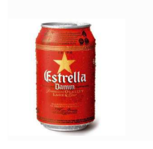 Cerveza Estrella (330 Ml.)