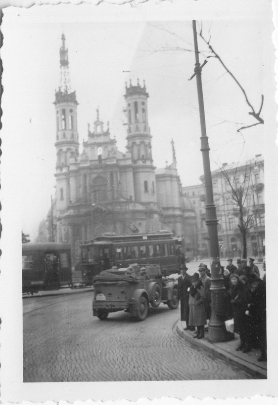 Wehrmacht Kübelwagen Nachrichten Abt.49 Durchfah