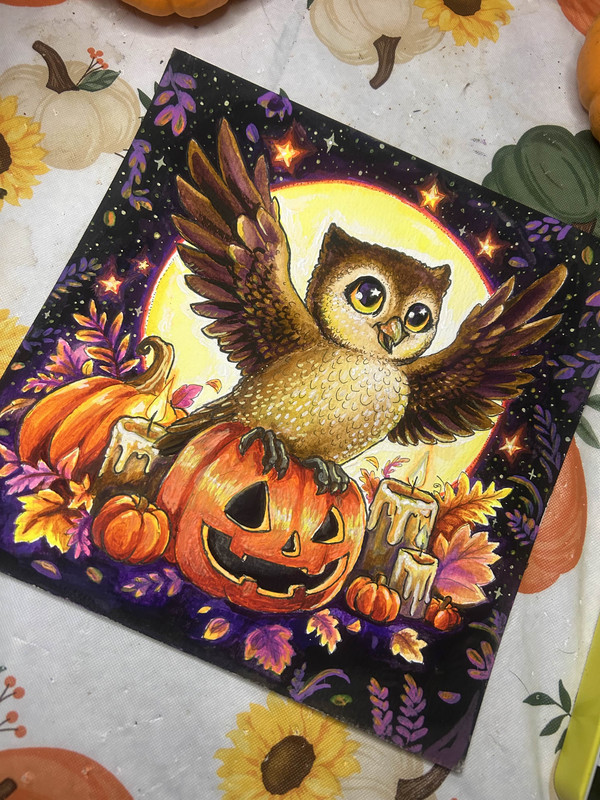 Who? Halloween Owl