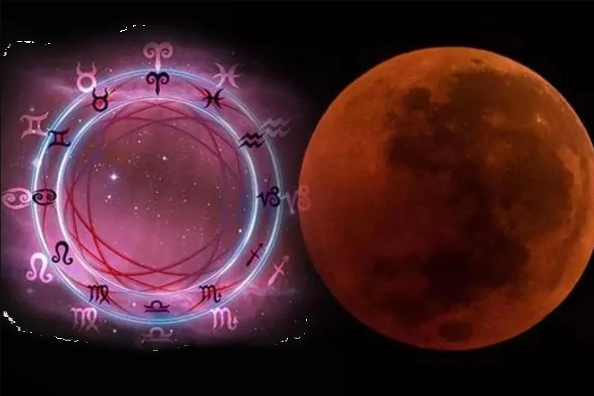 Luna de sangre ¿Cómo afectará a los signos del zodiaco?  