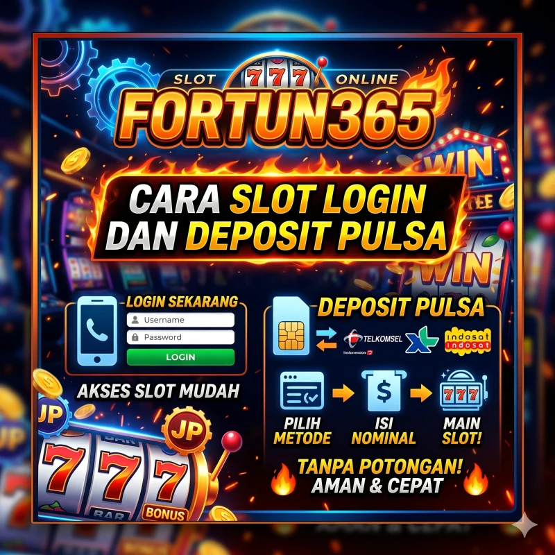 Thumbnail 1 of 3, Poster, FORTUN365 🔥 Cara Slot Login Dan Deposit Pulsa
