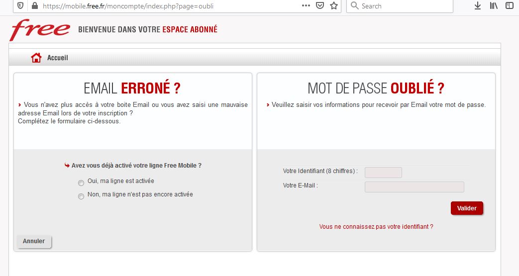 Récupération du compte FM_1