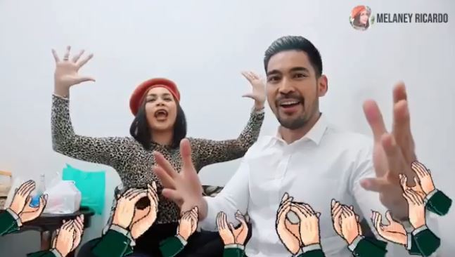 Melaney Ricardo dan Roby Purba