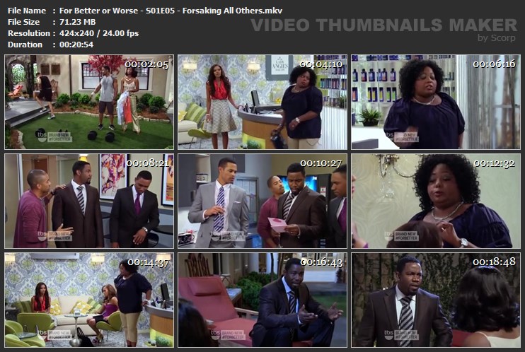 For Better or Worse - S01E05 - Forsaking All Others.mkv