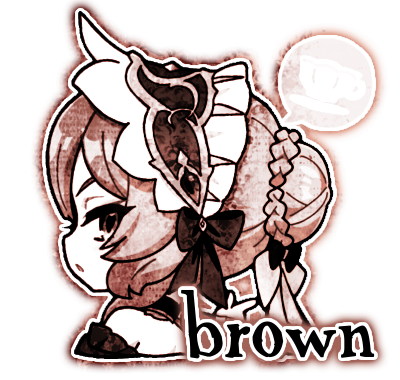brown