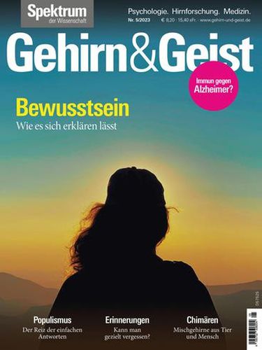 Cover: Spektrum der Wissenschaft Gehirn und Geist No 05 vom 06  April 2023