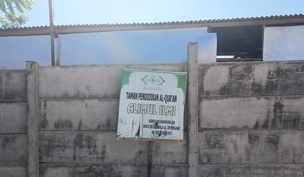 TPQ Alimul Ilmi Makassar Ditutup Paksa, 70 Santri Diungsikan Mendadak