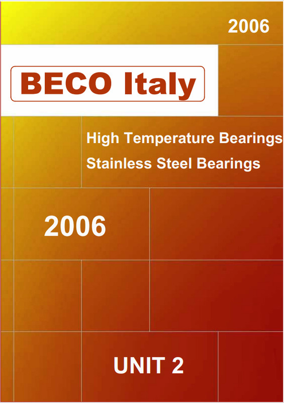 Подшипники работающие при высоких температурах и подшипники из нержавеющей стали Beco