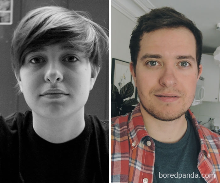 Трансгендеры делятся фотографиями своего перехода, и вы не поверите, что это одни те же люди