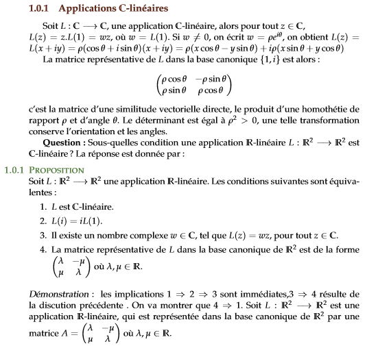 Cours math