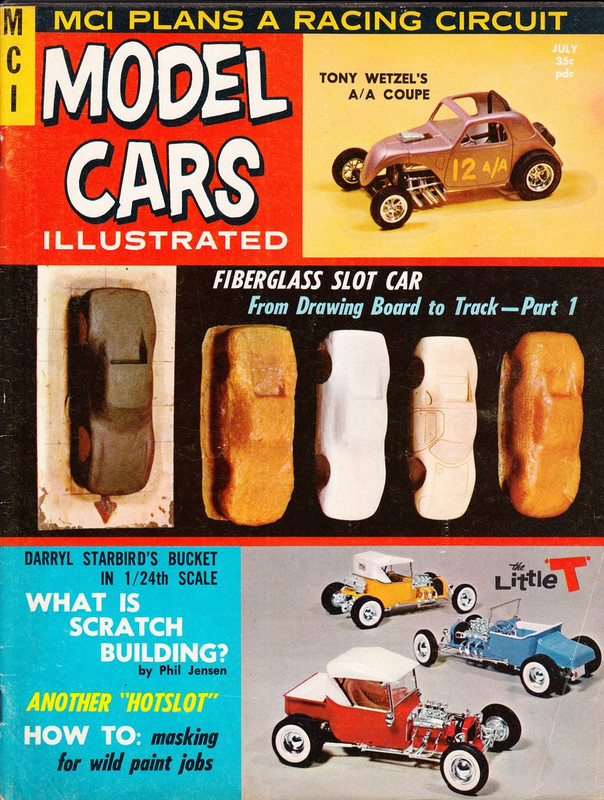'60s MINRA Slot Car Pin Miniature International Racing Association Mint 