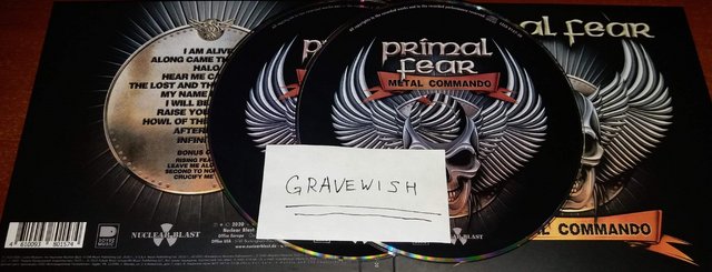 Primal Fear - Metal Commando (2CD, Deluxe Edition, 2020) FLAC LossLess