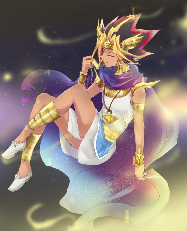 Hình vẽ Atemu (Yami Yugi) bộ YugiOh (vua trò chơi) 1_Atemp_53