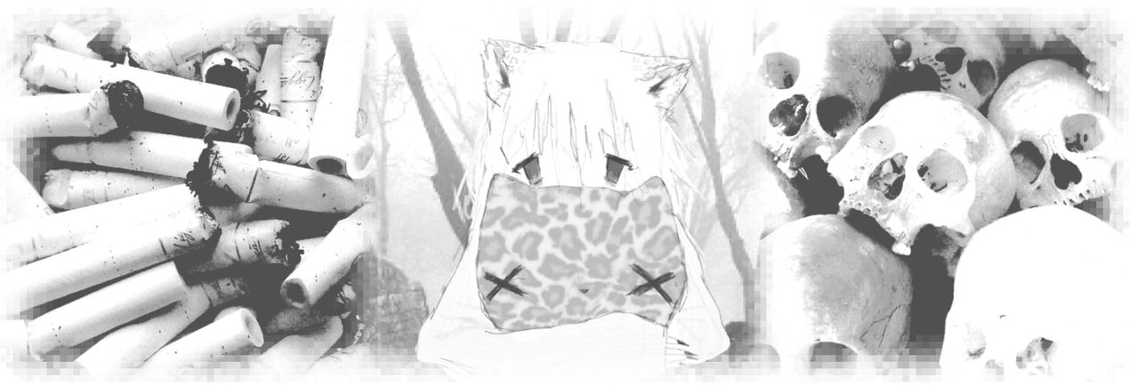 art in the middle by @vuevelvet on instagram 🐰
cover from the song exanimate by hauntingclaire 💭