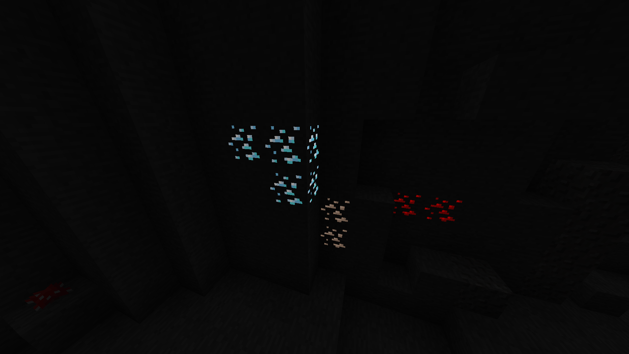 Glowing Ores (For 1.8.9 and below) Minecraft Texture Pack