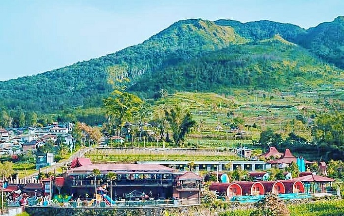 Potret Sunrise Hill Gedong Songo, tempat wisata populer di Bandungan Semarang.