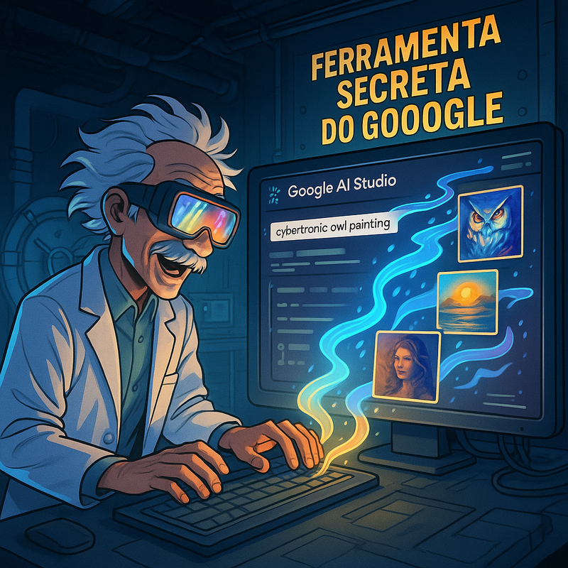 🧠 Google AI Studio: A oficina secreta dos mestres da IA generativa