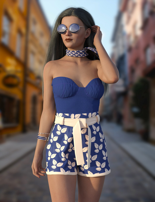 DFORCE LANA OUTFIT FOR GENESIS 8 AND 8.1 FEMALES