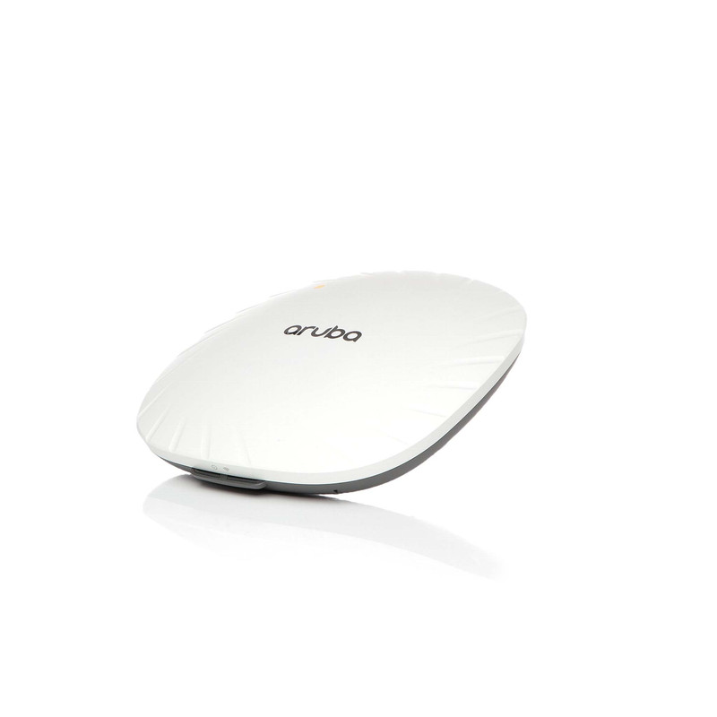 Vista superior do Aruba AP-535 (RW) Unified AP JZ336A, mostrando seu design moderno.