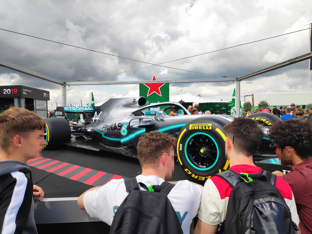 Mercedes-AMG F1 car
