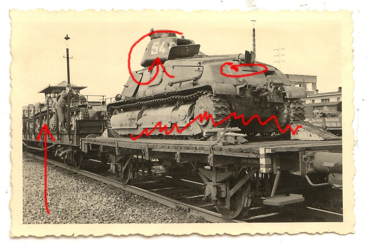 Frankreich französischer Beute Panzer Somua S 35