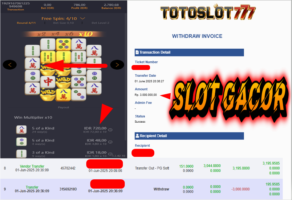 Bukti miayam77