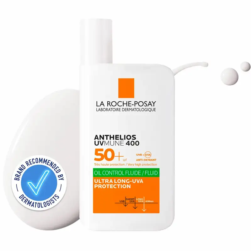 La Roche-Posay Anthelios UVMune 400 SPF50 crema solare viso anti-lucidità