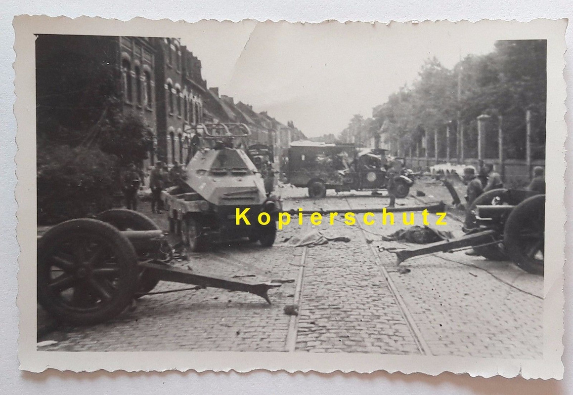 Foto Panzerspähwagen SdKfz 232 - 8 Rad in Polen 