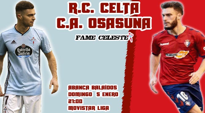 R.C. Celta 1-1 C.A. Osasuna | 19ª  Jornada de La Liga Celta-vs-osasuna