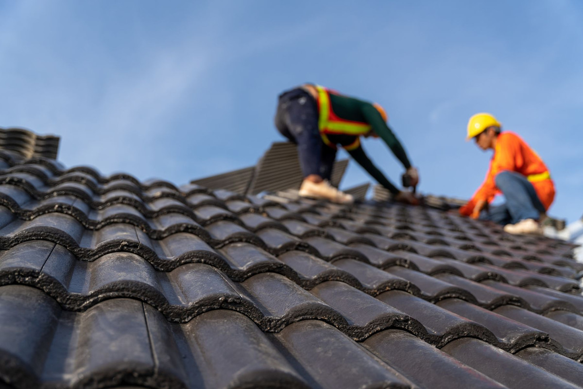 Slate Roof Installation