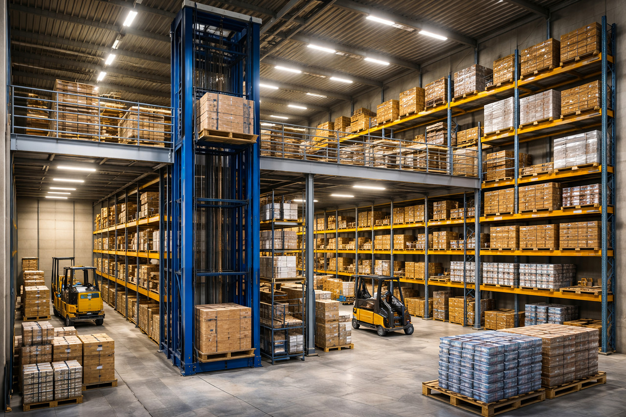 Грузовые подъемники