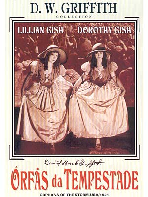 1921 - Las dos huérfanas - ORPHANS OF THE STORM Brasil (Título e