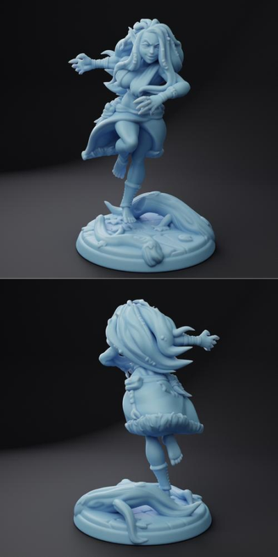 Oaken Hollow Heroes 2 - Elledriel – 3D Print