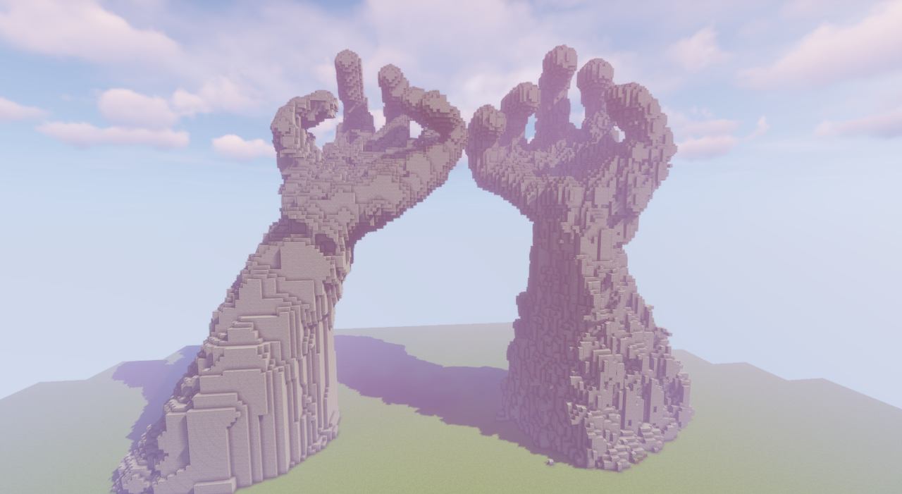 Hands Minecraft Map