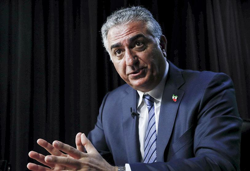 İran şahının oğlu Rza Pə