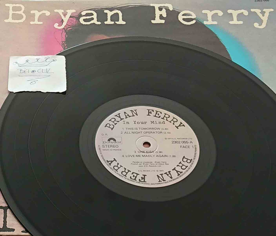 Bryan Ferry - In Your Mind (LP) (1977) .flac -2933 Kbps