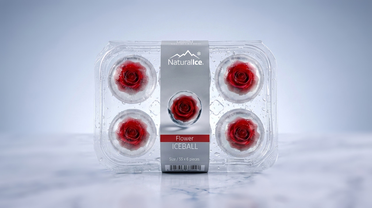 Ice Ball Flower - 6 Pcs