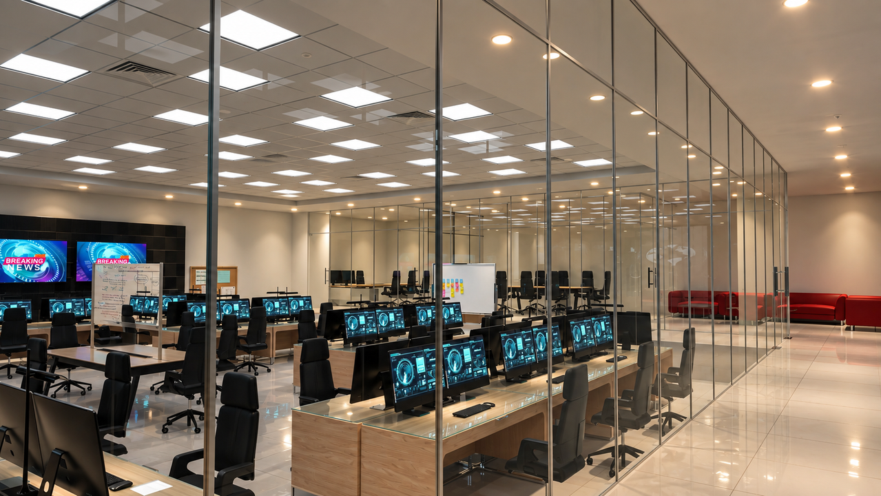 Control Room – Malayalam Movie Set Design — image 2