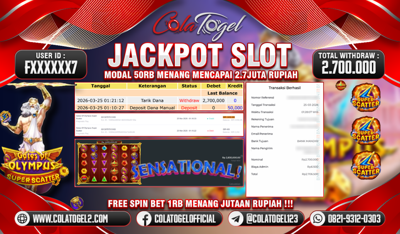 JACKPOT SLOT GACORR!!