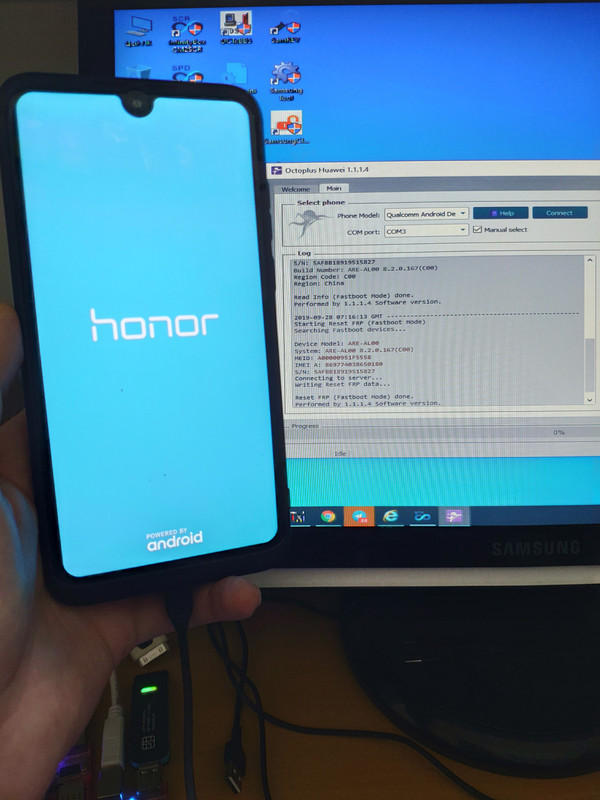 Honor 8X Max (AREAL00) Reset FRP Done GSMForum