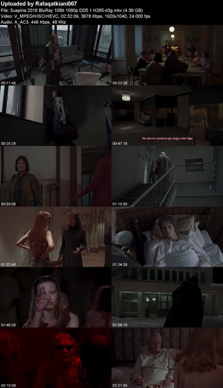 Suspiria 2018 BluRay 10Bit 1080p DD5 1 H265-d3g