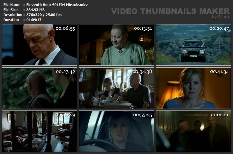 Eleventh Hour S01E04 Miracle.mkv