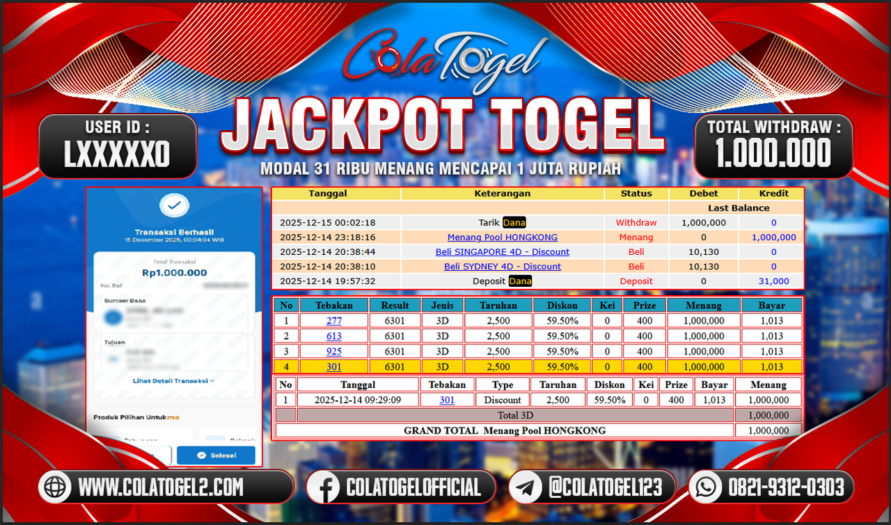 JACKPOT SLOT GACOR!!