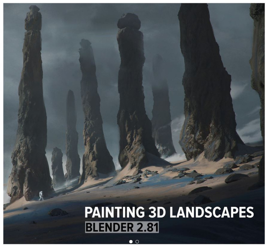 Gumroad - Painting 3D Landscapes