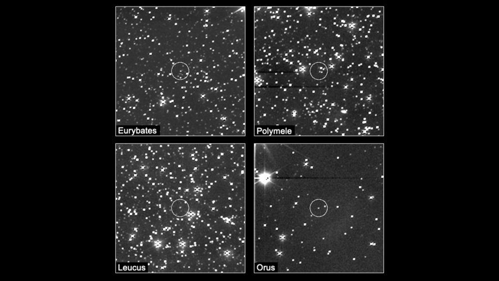 missione lucy prime foto asteroidi troiani sonda spaziale nasa