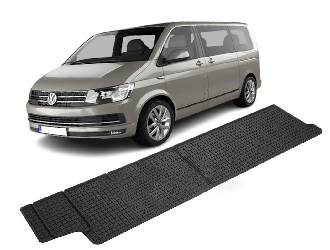 Set 2 covorase Volkswagen T 6 Transporter/Caravelle 2015- Randul 32019, din cauciuc 100%, compatibile cu autoturismul Volkswagen T