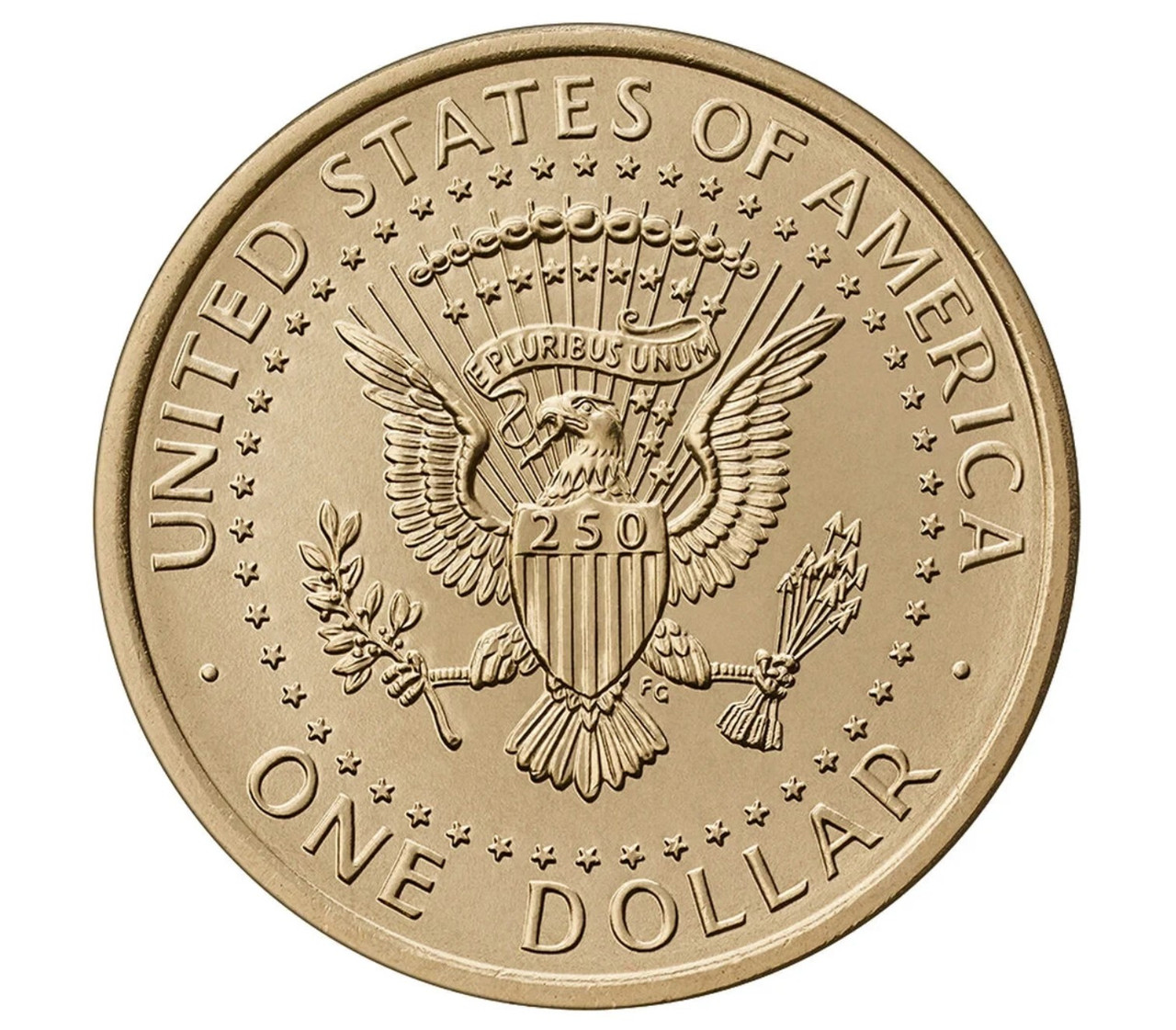  2026 Präsident Donald J. Trump 1 Dollar Münze - America’s 250th Anniversary   