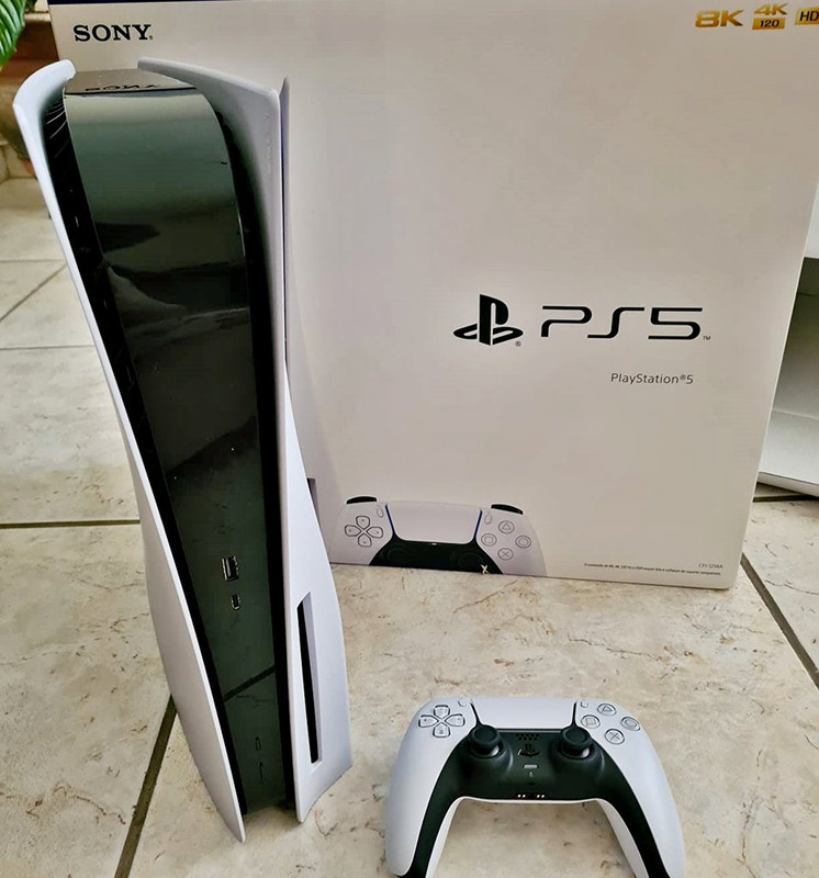 Console PlayStation 5 Standard Edition Branco + Controle Sem Fio Dualsense Branco – Sony