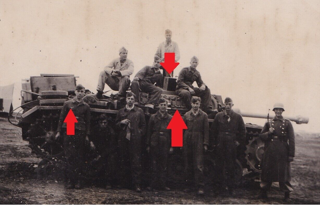 Foto,Fallschirmjäger,HG,Langrohr Panzer,Sturmgeschütz,Stug,Band,Kennung,Orden